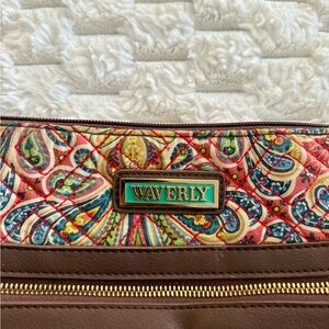 Waverly Paisley Quilted Purse